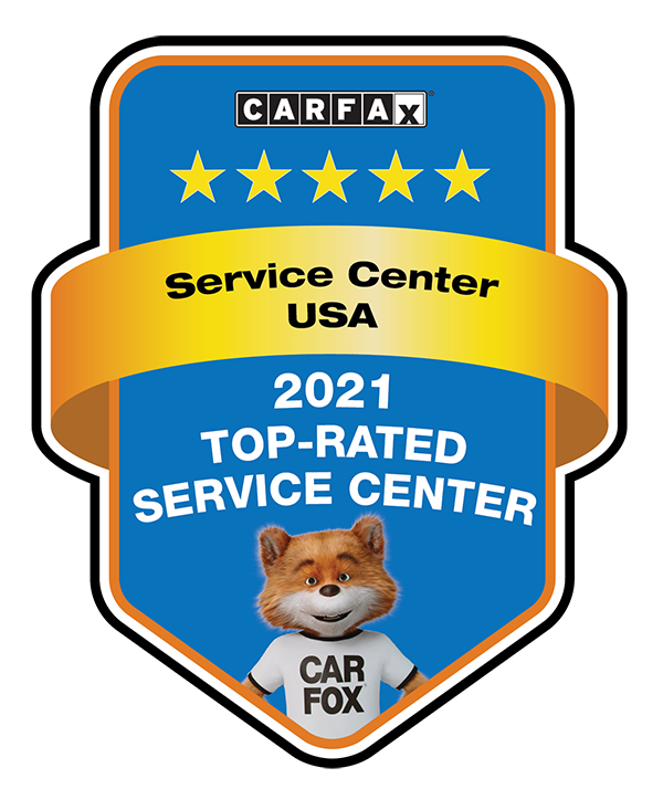 Carfax - Service Center USA - 2021 Top Rated Servivce Center
